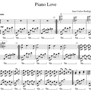 Piano Love - Partitura