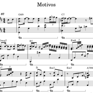 Motivos - Partitura Piano