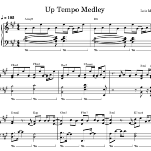 Up Tempo Medley - Luis Miguel - Partitura Piano